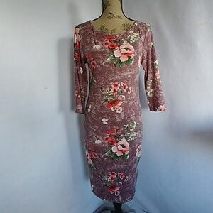 Try This! Women's Super Soft Floral Dress